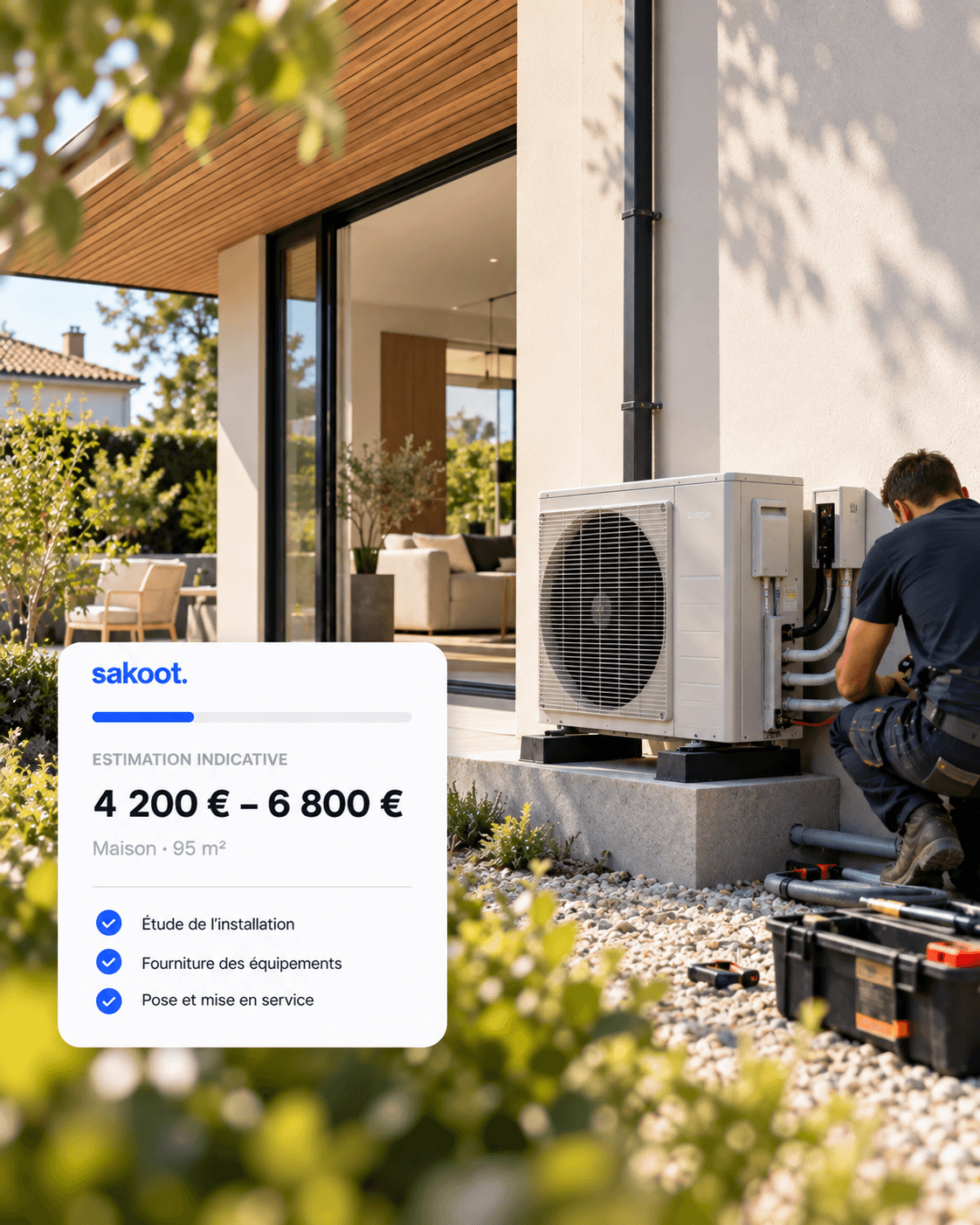 Installation de climatisation