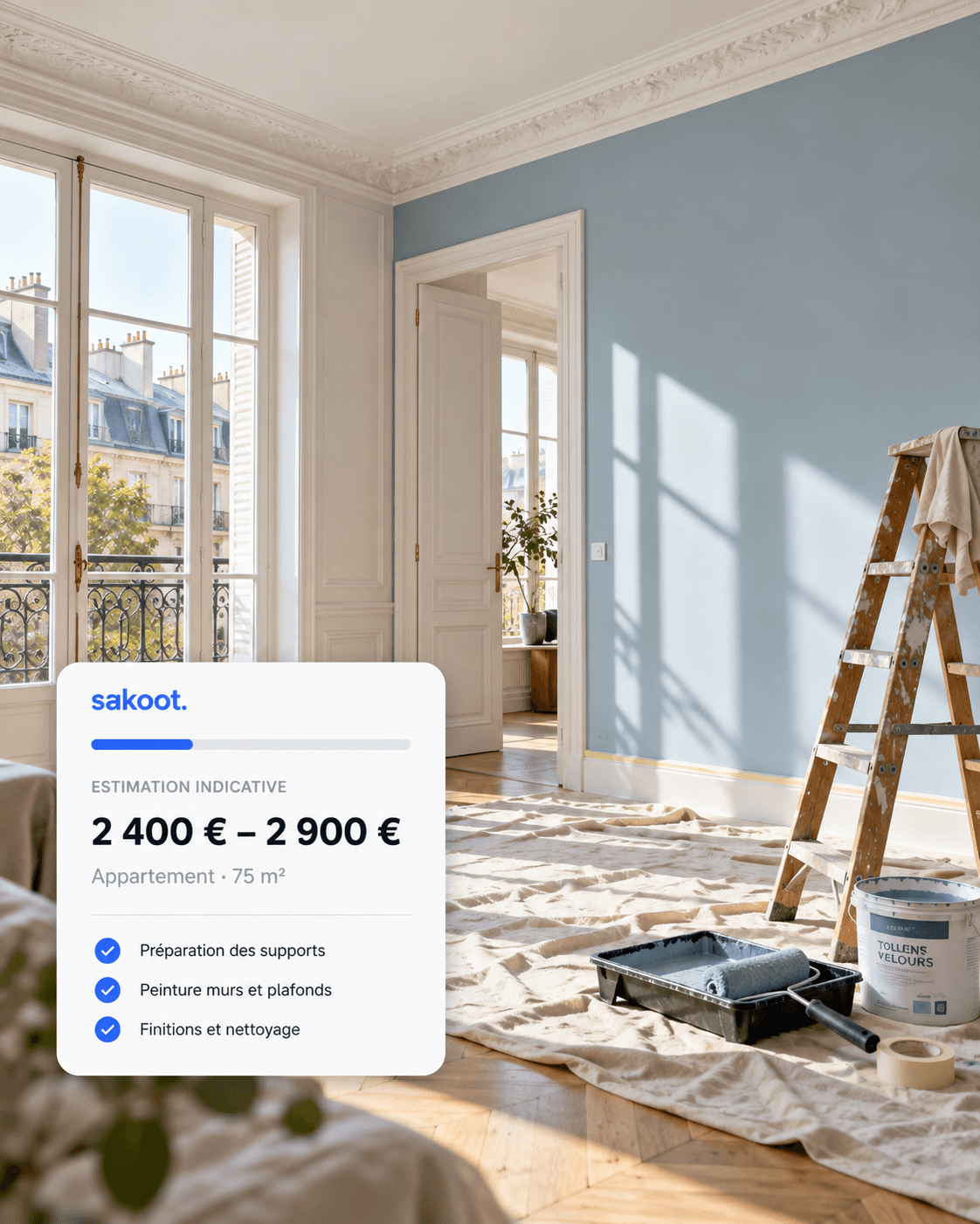 Projet de peinture intérieure